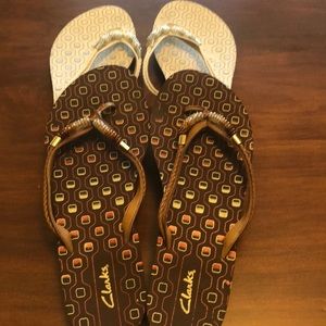 Clark’s beaded sandal bundle. Great condition.